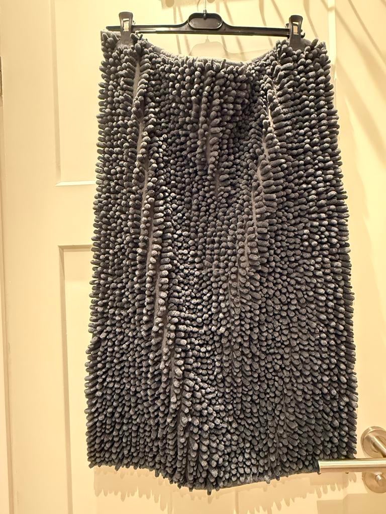 Grijze badmat, 1 jaar gebruikt, Huis en Inrichting, Badkamer | Badtextiel en Accessoires, Ophalen, Gebruikt, Grijs, Badmat