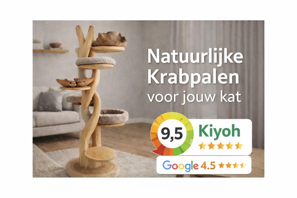 Suar houten krabpalen! Vanaf 100cm t/m 200cm, Nieuw, Ophalen of Verzenden, Krabpaal, Ars longa