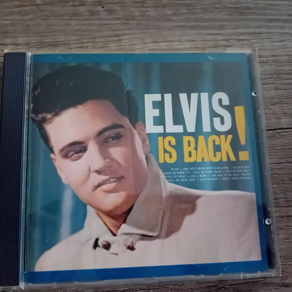 Elvis Presley - Elvis Is Back! CD, Ophalen, 1980 - 1989, Zo goed als nieuw