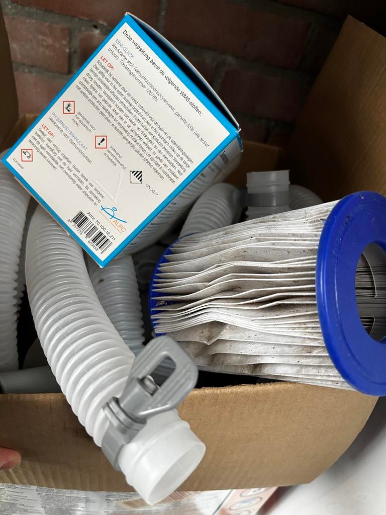 Intex zwembad 260 x 160, Tuin en Terras, Zwembaden, Ophalen, Zo goed als nieuw, Opzetzwembad, 200 tot 400 cm