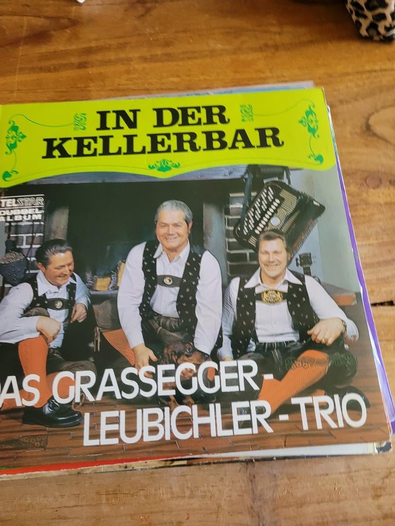 In der kellerbar das grasseggerleubichler trio, Ophalen of Verzenden, Zo goed als nieuw, Overige formaten, Levenslied of Smartlap