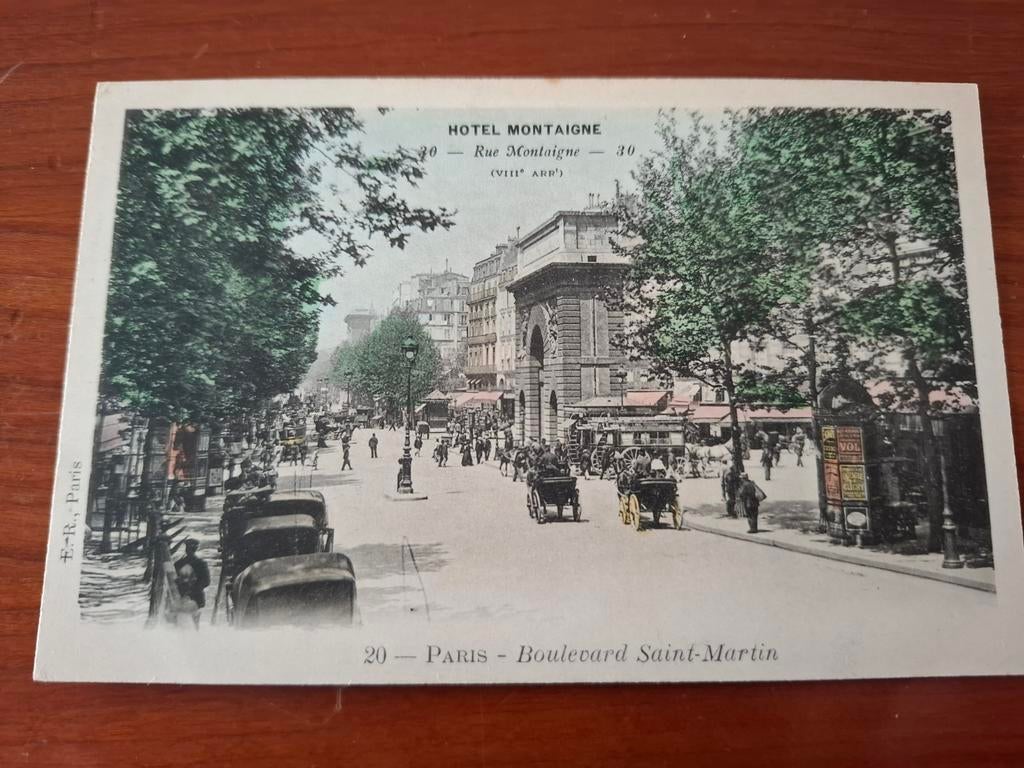 10 antieke ansichtkaarten Frankrijk, begin 20e eeuw, Ophalen of Verzenden, Voor 1920, Frankrijk