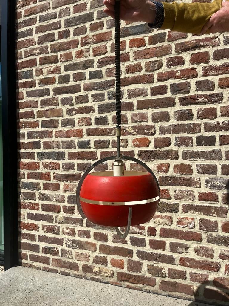 Vintage mid-century space age lamp, Ophalen of Verzenden