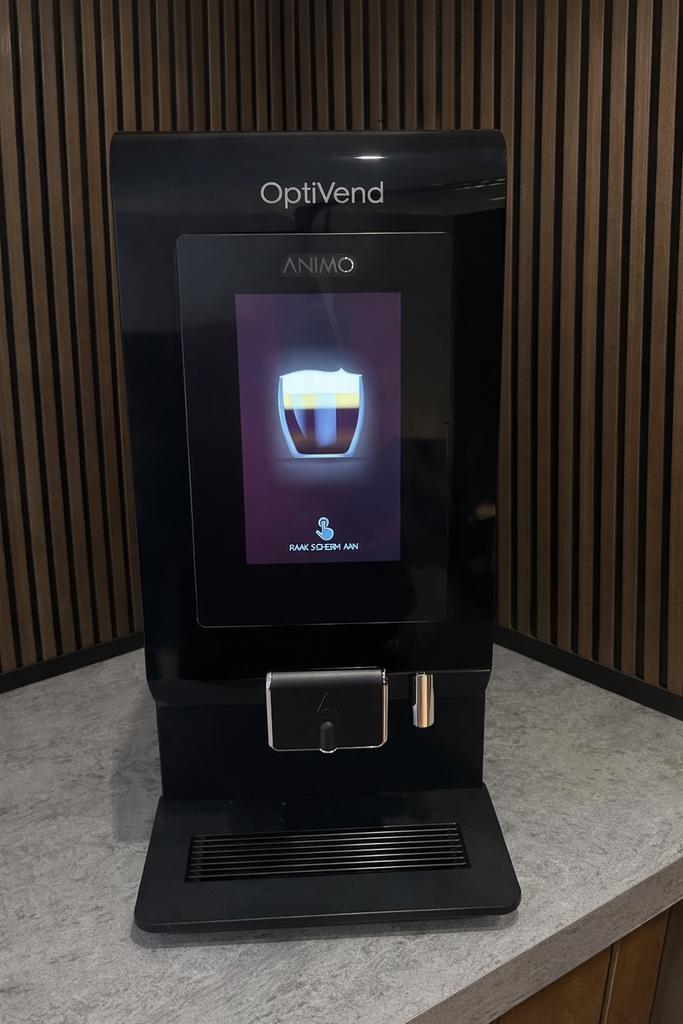 Animo OptiVend Touch 32s | Inclusief Garantie, Witgoed en Apparatuur, Koffiezetapparaten, Refurbished, Koffiemachine, 10 kopjes of meer
