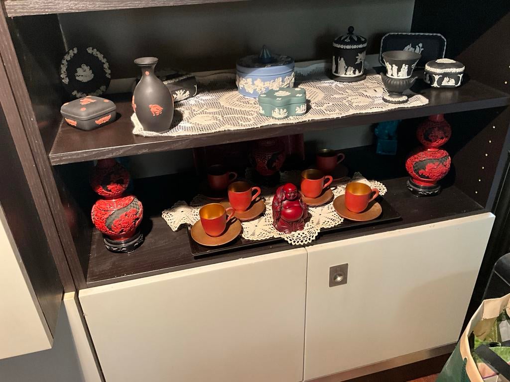 Diverse Wedgewood Jasperware porcelein T.e.a.b., Antiek en Kunst, Ophalen