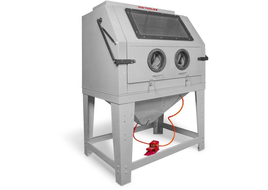 Professionele straalcabine 990 L met afzuiging MW Tools