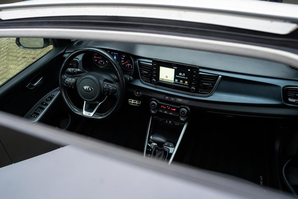 Kia Rio 1.0 TGDI GT Line DEALER GARANTIE / PANO / ACC / SPOR, Auto's, Gebruikt, Euro 6, Rio, Geïmporteerd
