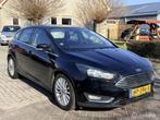 Ford Focus 1.0 Titanium Edition, Auto's, Ford, 125 pk, Gebruikt, Euro 6, Zwart