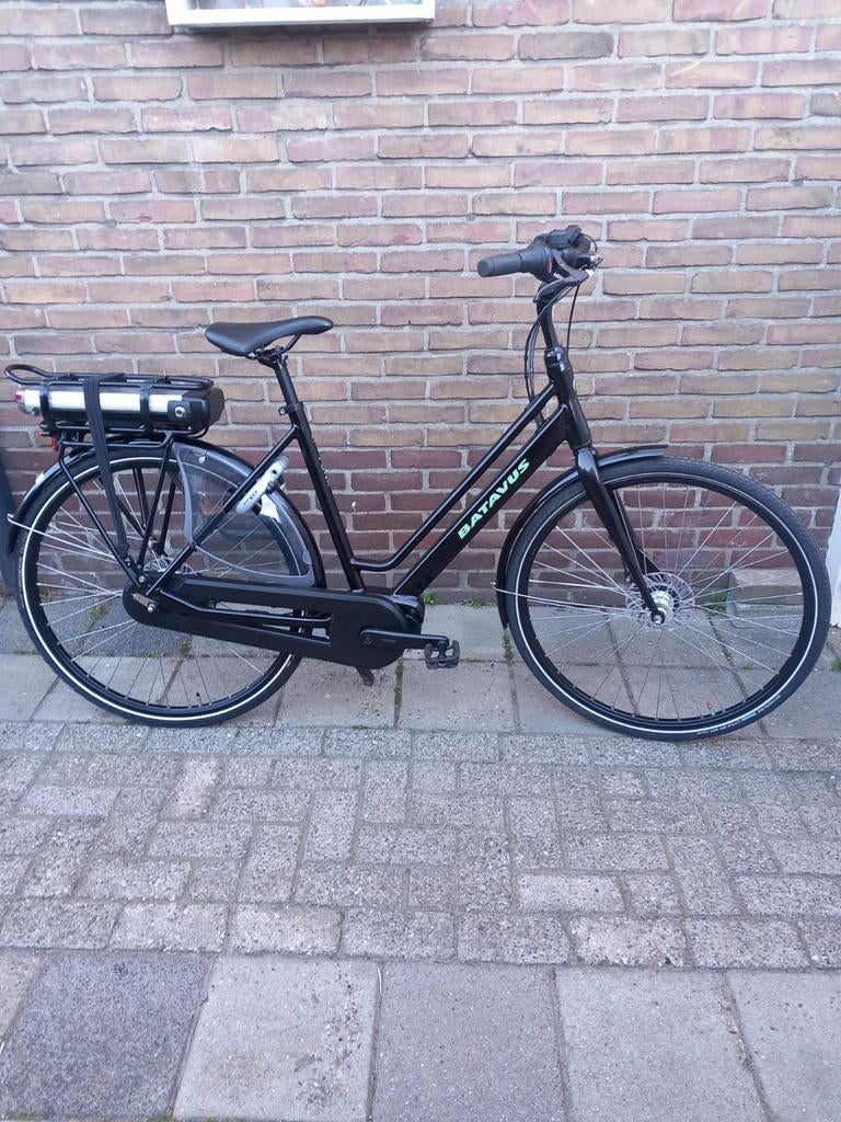 Batavus E-Go Plus DN7 Smok.Black 54cm ZGAN., Ophalen, Versnellingen, Batavus, Zo goed als nieuw