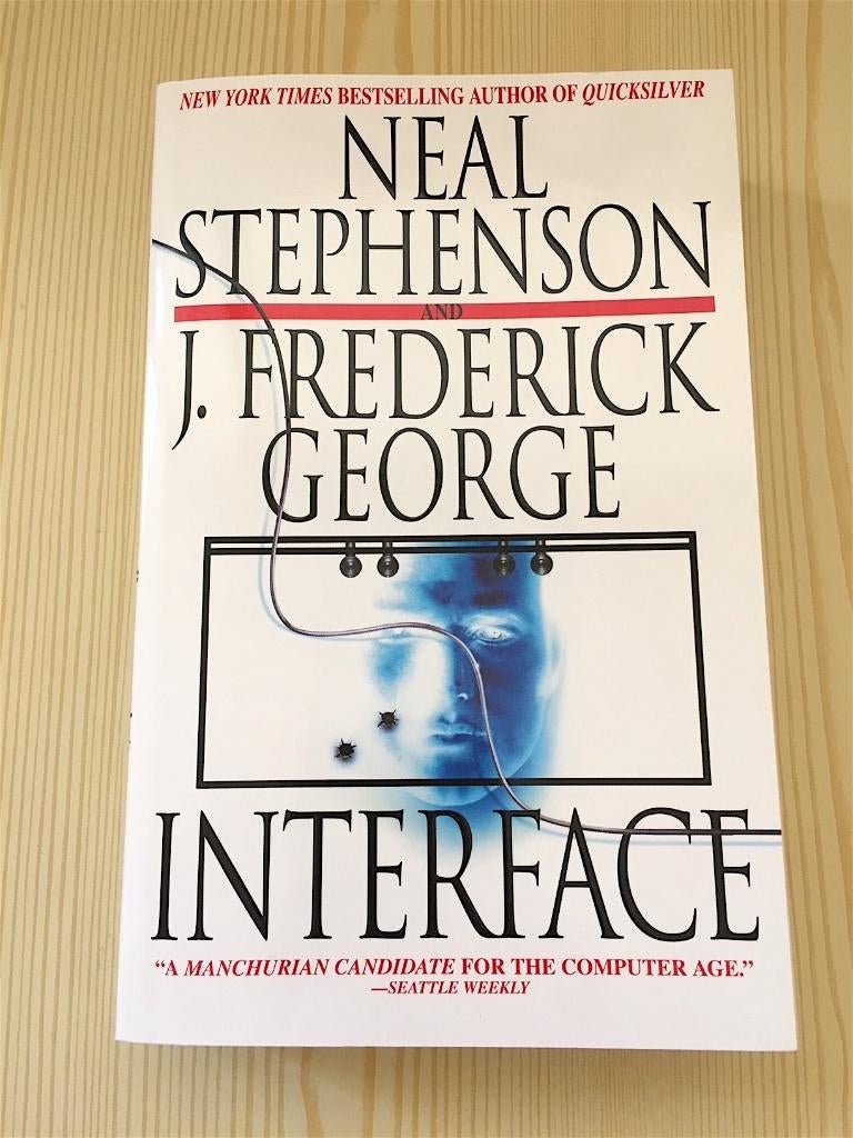 Neal Stephenson - Interface (Engels, Science Fiction), Boeken, Ophalen, Nieuw, Neal Stephenson, Fictie