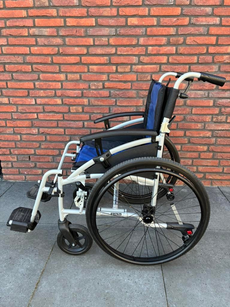 Rolstoel excel G-litepro 24, Ophalen, Zo goed als nieuw, Duwrolstoel