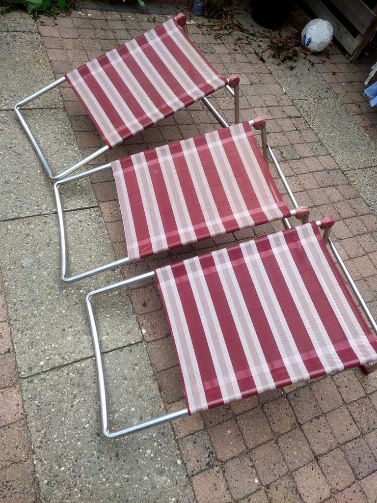 3 Crespo voetsteunen, Caravans en Kamperen, Kampeeraccessoires, Ophalen of Verzenden, Zo goed als nieuw