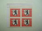 Zwitserland 1928 Pro Juventute Leuk blokje 4x Mi231 postfris, Postzegels en Munten, Ophalen of Verzenden, Postfris
