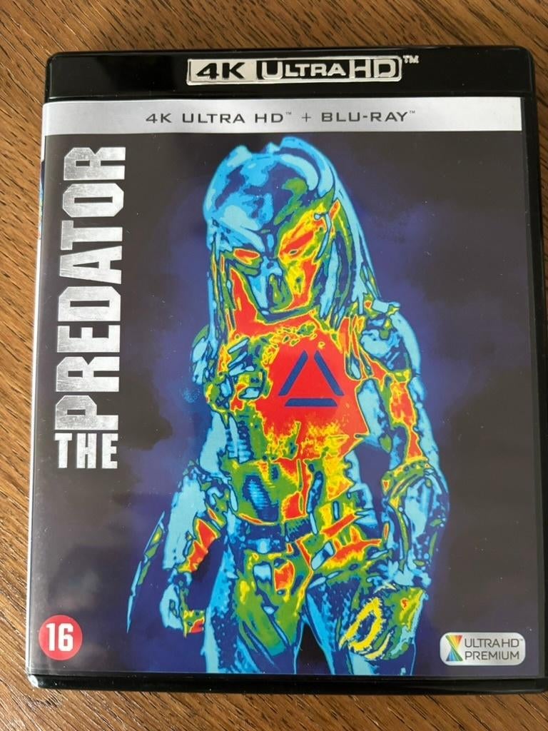The predator 2018 - 4K blu ray, Cd's en Dvd's, Blu-ray, Ophalen of Verzenden, Zo goed als nieuw, Horror