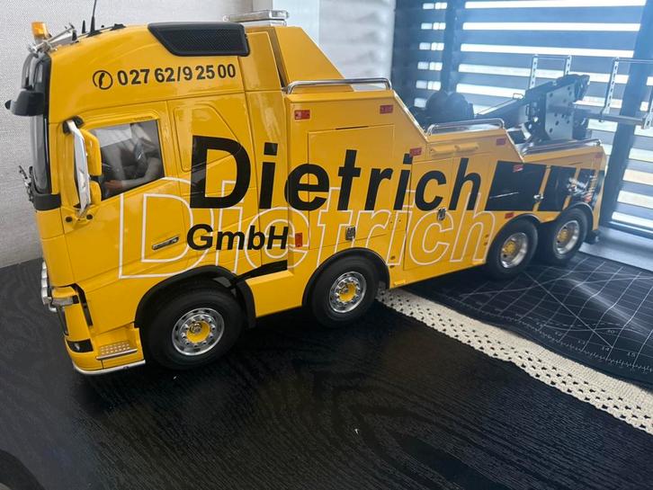 Tamiya volvo towtruck showtruck, Hobby en Vrije tijd, Modelbouw | Radiografisch | Auto's, Auto onroad, Ophalen of Verzenden
