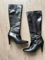 Dames laarzen Massimo Dutti, Ophalen of Verzenden, Zo goed als nieuw, Zwart, Hoge laarzen