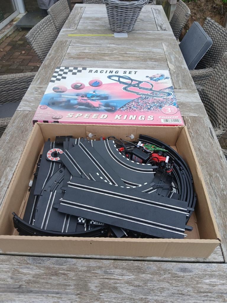 Carrera Racing Set Speed Kings 80115, Kinderen en Baby's, Speelgoed | Racebanen, Zelf te bouwen, Carrera, Ophalen of Verzenden