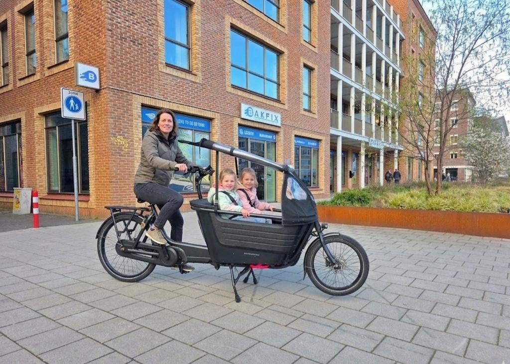 Batavus Fier 2 Bakfiets - Ideaal voor 2 kinderen, Fietsen en Brommers, Fietsen | Bakfietsen, Overige merken, Gebruikt, Huif, Ophalen of Verzenden