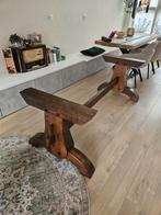 Massief eiken onderstel voor eettafel, Ophalen, Tafelpoot, Gebruikt, Eikenhout