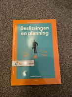 Beslissingen en planning 5e druk, Ophalen of Verzenden, Beta, Nieuw, HBO
