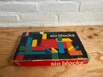 Vintage Sio Blocks bouw stapel blokjes, Ophalen of Verzenden, Gebruikt, Overige merken
