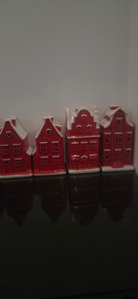 13x Postcodeloterij huisjes met lichtjes, Ophalen of Verzenden, Gebruikt