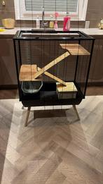 zolux knaagdieren/rattenkooi zwart, Dieren en Toebehoren, Ophalen, 60 tot 90 cm, 75 tot 110 cm, Rat