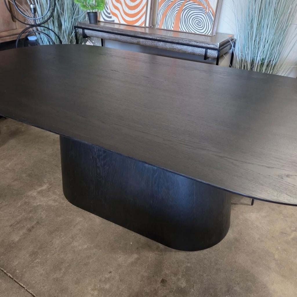 Deens Ovale Eettafel Eiken Novero van Livingfurn, Ophalen