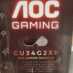 AOC CU34G2XP Gaming Monitor 34" WQHD 180Hz 1ms VA, Computers en Software, Monitoren, Curved, VA, Nieuw, AOC