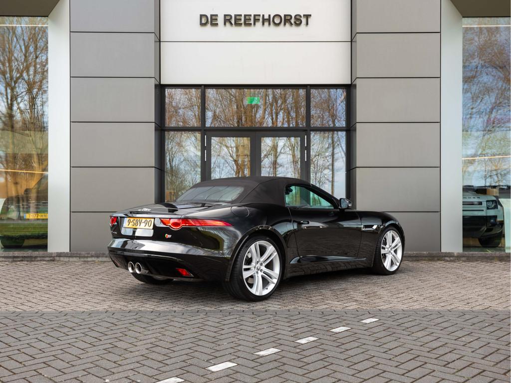Jaguar F-Type 3.0 V6 S Convertible | 2e eigenaar | Dealer On, Auto's, Jaguar, Automaat, Achterwielaandrijving, Zwart, 2995 cc