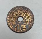 1 cent Nederlands Indië 1942, Postzegels en Munten, Munten | Nederland, Ophalen of Verzenden, Koningin Wilhelmina, 1 cent