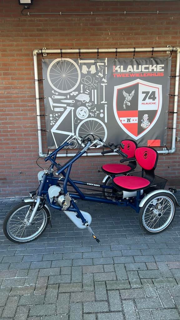 Van Raam duo bike fun 2 go, Fietsen en Brommers, Ophalen of Verzenden, Zo goed als nieuw