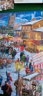 CLEMENTONI KERSTPUZZEL 1500STUKJES ophalen  voor € 4.50, Ophalen of Verzenden, 500 t/m 1500 stukjes, Zo goed als nieuw, Legpuzzel