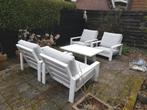 Moderne Design Loungeset Bellagio Vezzano 4 persoons + tafel, Ophalen, 4 zitplaatsen, Gebruikt, Aluminium