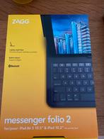 Nieuw Zagg Folio 2 toetsenbord voor iPad Air/iPad 10.2, 10 inch, Apple iPad Air, Nieuw, Ophalen of Verzenden