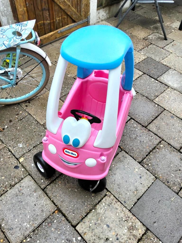 Little Tikes Loopauto Roze - Coole Coupé voor Peuters, Kinderen en Baby's, Speelgoed | Buiten | Voertuigen en Loopfietsen, Gebruikt
