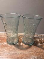 Vintage 2x Coca-Cola glazen Recycling, Ophalen of Verzenden