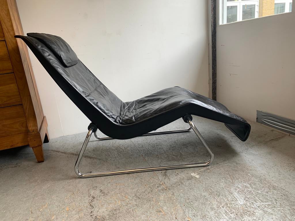 Lounge chair space age 80ies chaise longue, Ophalen, Overige materialen, Gebruikt, Eenpersoons