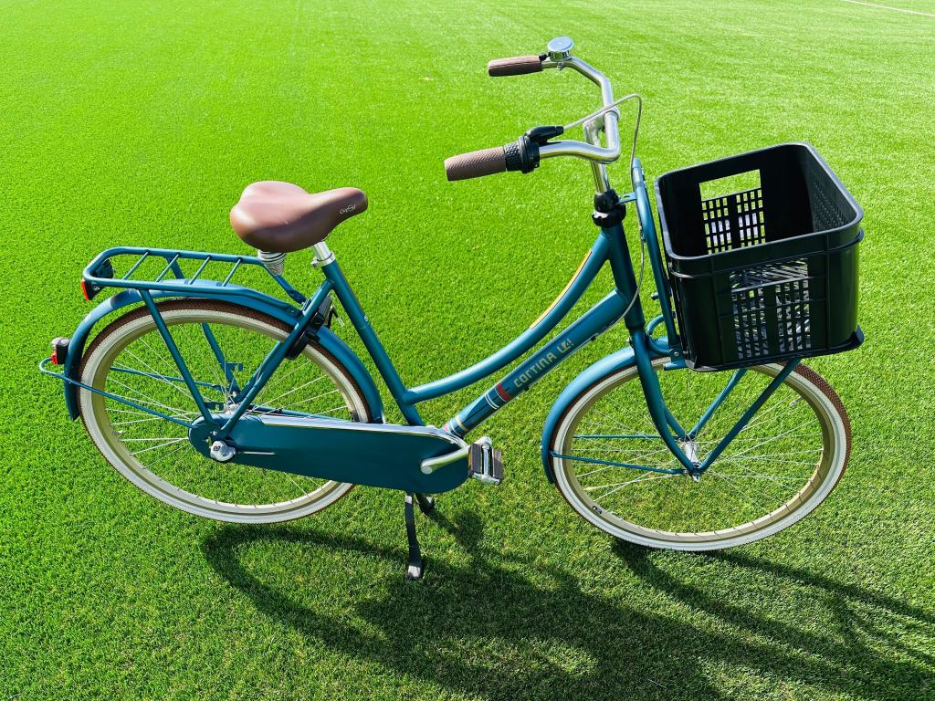 Cortina u4 Damesfiets Transportfiets 57cn N3, Terugtraprem, Gebruikt, Versnellingen, Niet ingevuld