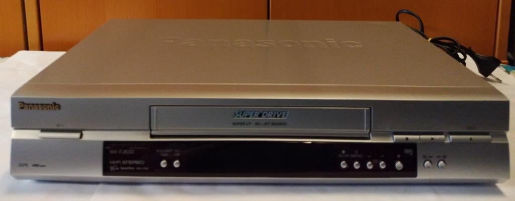 Panasonic NV-FJ630 VHS Video Cassette Recorder zonder ab, Ophalen of Verzenden, Gebruikt, VHS-speler of -recorder