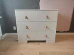 Witte commode van Interbaby met 3 grote lades, Ophalen, Gebruikt, 50 tot 70 cm, 100 cm of meer