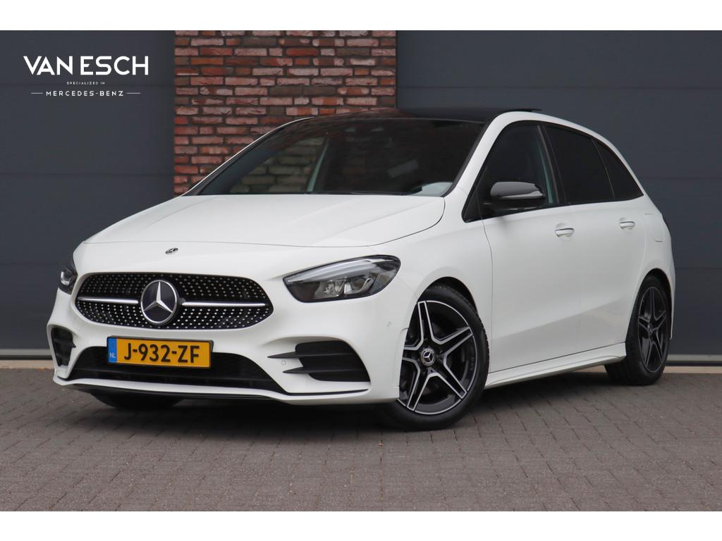 Mercedes-Benz B-Klasse 220 AMG Line Premium+ | Panoramadak |, Auto's, Mercedes-Benz, 745 kg, Gebruikt, Wit, Origineel Nederlands