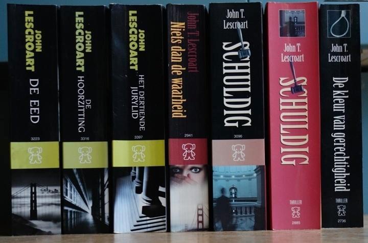 7x  - Zwarte Beertjespockets, Boeken, Thrillers, Gelezen, Amerika, Ophalen of Verzenden