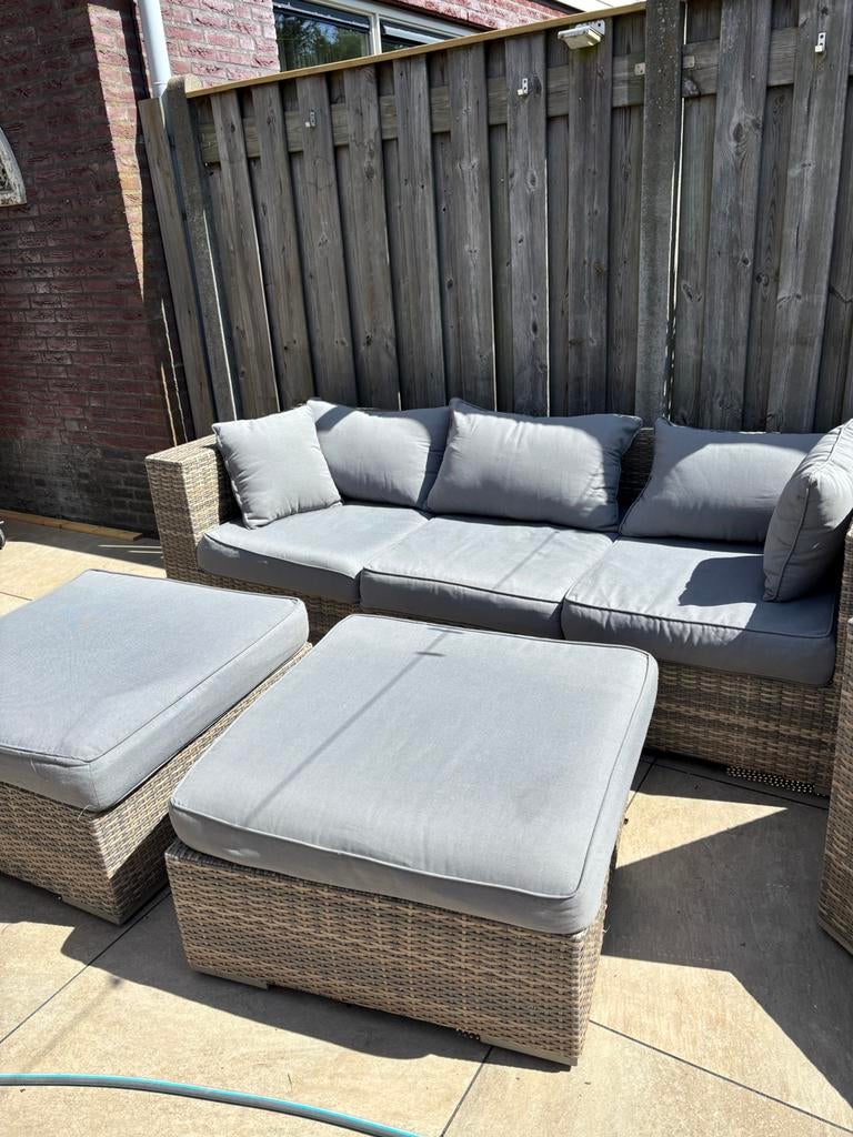 Lounge set Julietta, Gebruikt, Bank, Loungeset, Wicker