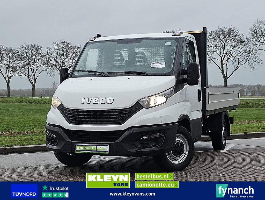 IVECO DAILY 35S14 l3 open laadbak, Auto's, Bestelauto's, Bedrijf, Te koop, ABS, Airconditioning, Bluetooth, Centrale vergrendeling