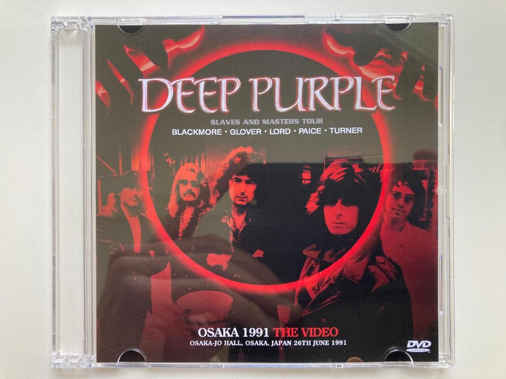 Deep Purple - Osaka 1991 The Video, Alle leeftijden, Ophalen of Verzenden, Nieuw in verpakking, Muziek en Concerten