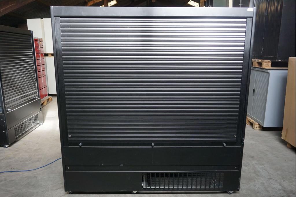 Wandkoeling wandkoelmeubel winkelkoeling met rolluik