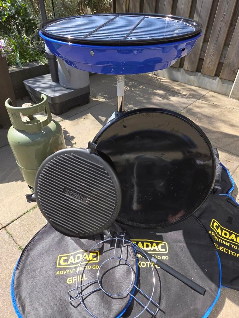 CADAC EAZI CHEF 50 + GASFLES, Ophalen