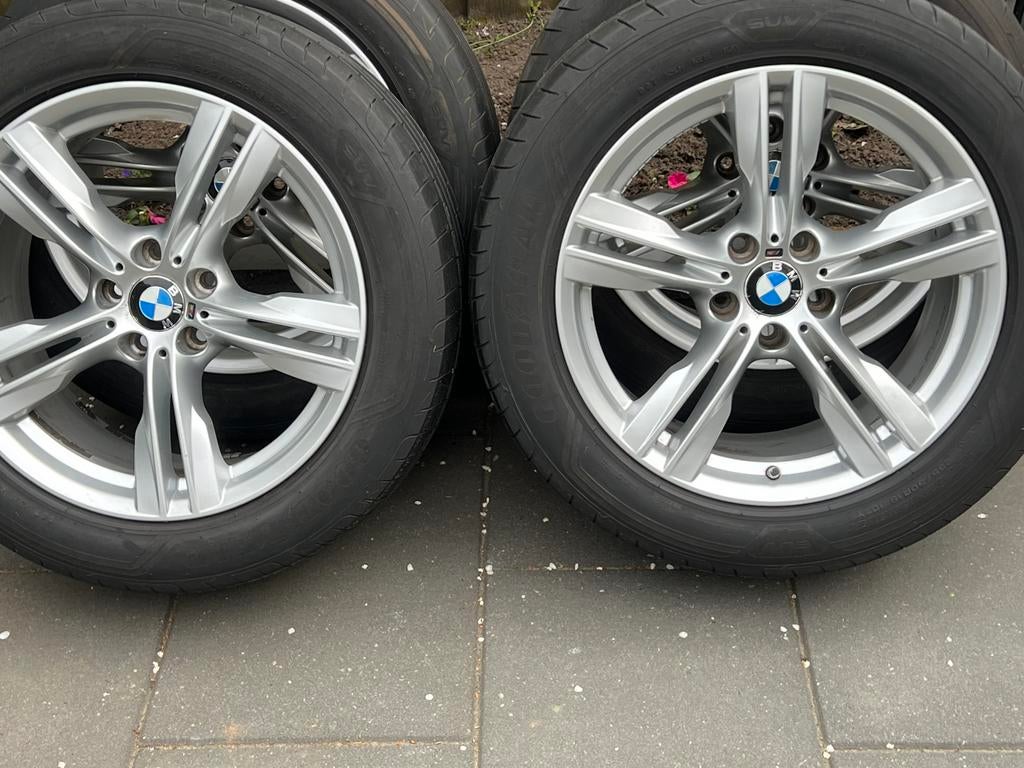 Tekoop origineel 19inch BMW X5 M  F15 velgen met zomerbanden, 19 inch, Velg(en), Ophalen of Verzenden, Zomerbanden