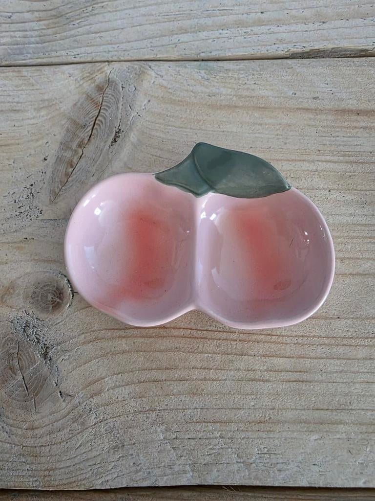 Søstrene Grene Kersenschaaltje - Roze Keramiek, Ophalen of Verzenden